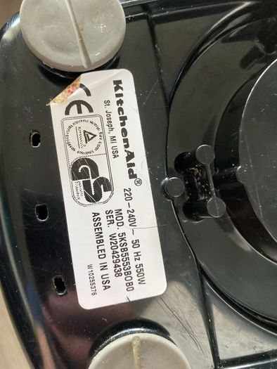 Kitchenaid blender base