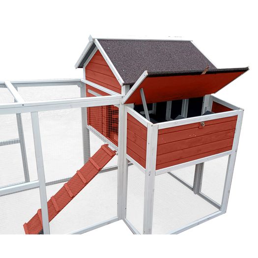 Cluckingham Palace 10 to 12 Birds Red - FREE DELIVERY