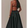 Anthropologie Jacie Faux Leather Skirt - Size L Petite Image 3