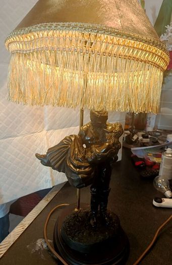 Royal Tara Irish Bronze lamp collection