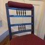 Antique upholstered bedroom chair Image 3