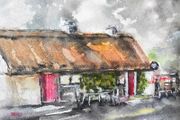 beach bar templeboy  Sligo watercolour