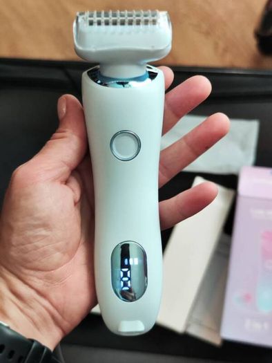 Skin Glow Pro Razor, Divanity Razor, 2024 Nano Razor, Women's Electric, Intimate Shaver for Women, 2-in-1 Interchangeable Blade, Suitable for Bikini, Arms, Legs, Various Body Parts