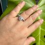 Moissanite Diamond Ring Image 6
