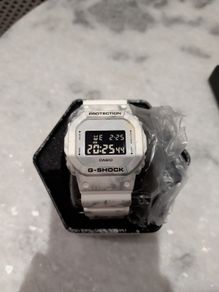 Casio g shock white cloud