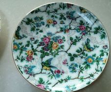 Arklow pottery vintage ckae or bread plate 1960s