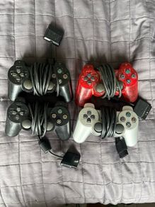 Bundle of ps2 controllers