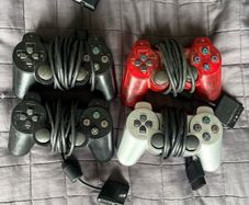 Bundle of ps2 controllers