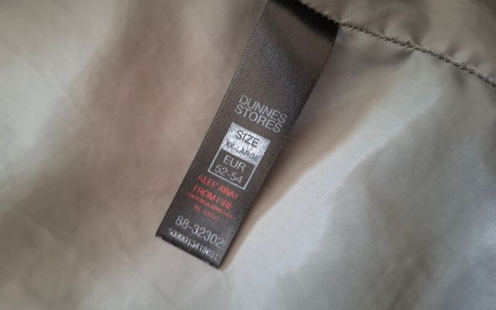 Light Coat - XXL size (52-54) from Dunnes Stores