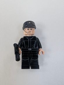 100% Lego Imperial Shuttle Pilot 75221 911832 75163 Light Nougat Star Wars Minifigure