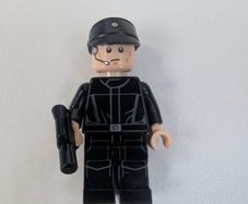 100% Lego Imperial Shuttle Pilot 75221 911832 75163 Light Nougat Star Wars Minifigure