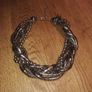 Metallic Grey Necklace Image 2