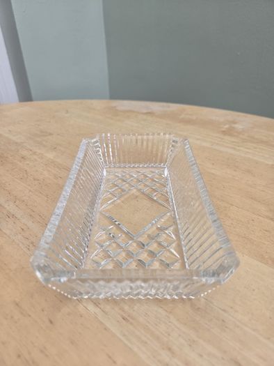 Vintage Waterford Crystal Rectangle Dish