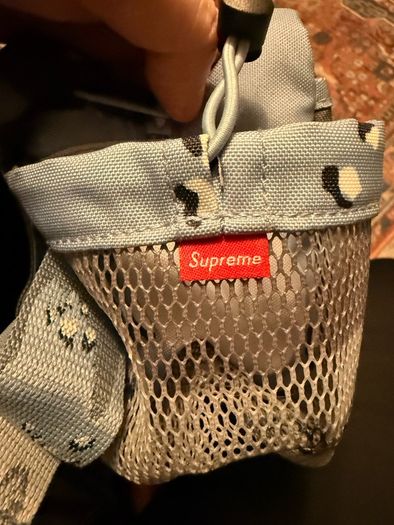 Supreme camo waist bag SS20 blue