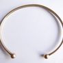 Vintage 9ct Yellow Gold Torque Bangle - Fully Hallmarked 375 - 2,8 grams Image 9