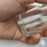 334 - Set of 5 Vintage Clear Glass Collectible Decorative MiWadi Bottles Image 5