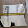 mirror tiles 4 square modular panels wall IKEA KRABB Image 3