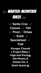 Buying mountain bikes