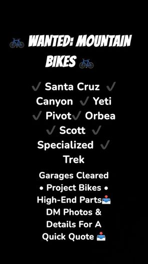 Buying mountain bikes
