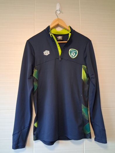 Ireland Football Track Top. Official Umbro Quarter Zip Youth Xtra Large Top. Collect In Dublin Or Receive Via Post.