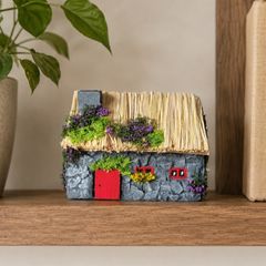 Handcrafted tiny wooden cottage