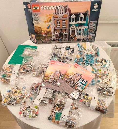 Retired Lego 10270 Bookshop - Brand New - Open Box