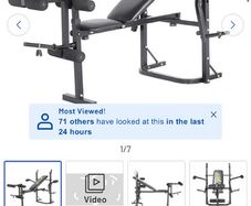 Weight bench