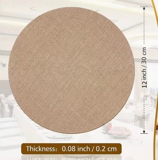 6 Hessian Place Mats