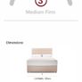 Ez living double bed and mattress Image 6