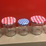 Jars with Lids.                       For Jams, Candles, Crafty, Crafters, Home Storage Image 4
