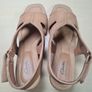 Womens Clarks Kyarra Aster Light Tan Leather Sandals Wedges Shoes Size Uk 5.5 D Eu 39 Brand New Image 8