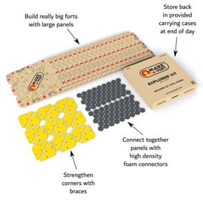 Make-A-Fort Explorer Kit (124 piece)