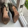 Authentic Paris Texas python snakeskin leather two tone ankle boots 100mm approx. Size 3 Image 8