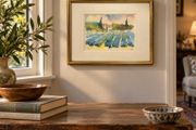 Original Gerard Chambeltaz - Framed Watercolour Landscape