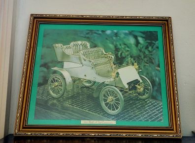 Vintage framed 1903 Ford