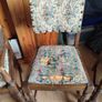 Set of 4 Traditional Wooden Dining Chairs, Vintage Style Image 3