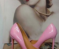 Pink High Heels Size 11