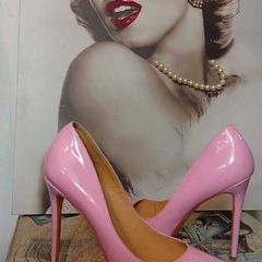 Pink High Heels Size 11
