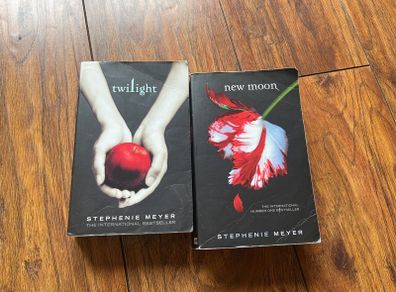Twilight and new moon by Stephanie Meyer