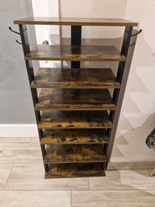 Shoe rack rustic