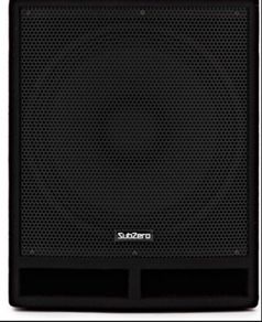 2 SubZero C15S Passive PA Subwoofer