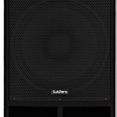 2 SubZero C15S Passive PA Subwoofer