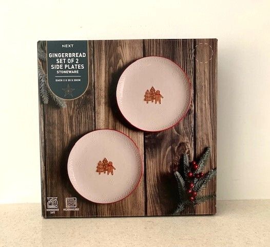 NEXT Gingerbread Plates