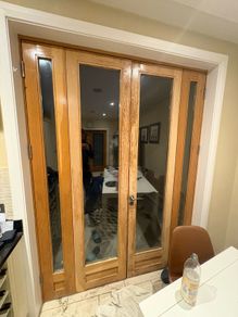 double internal  door