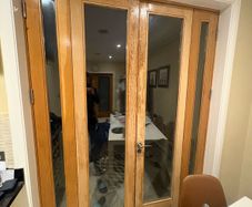 double internal  door