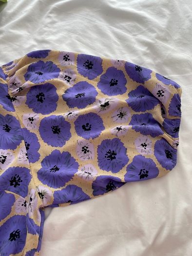 Sisters Point Venetia Floral Print Blouse - Size XL
