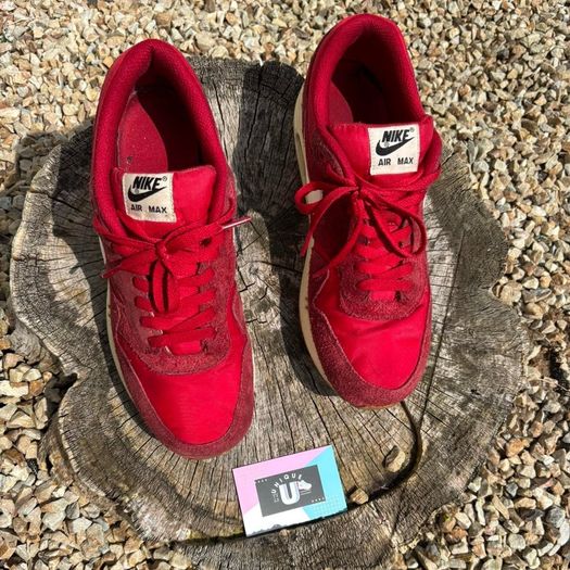 Premium Nike Air Max 1 Gym Red Sail Gum