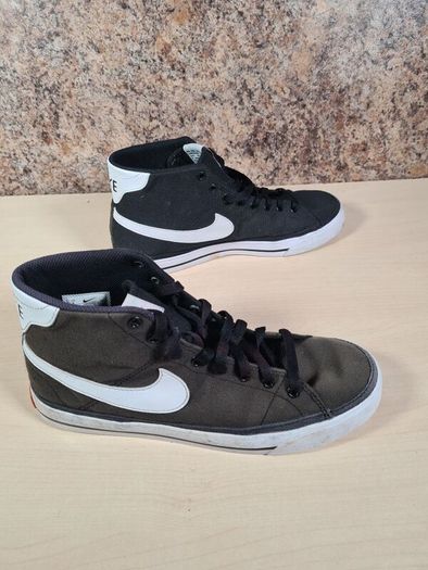 Nike Court Legacy Mid Canvas Tennis Trainers Size Uk 7 Eu 41