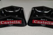 2 Vintage Castella Cigar Ashtrays