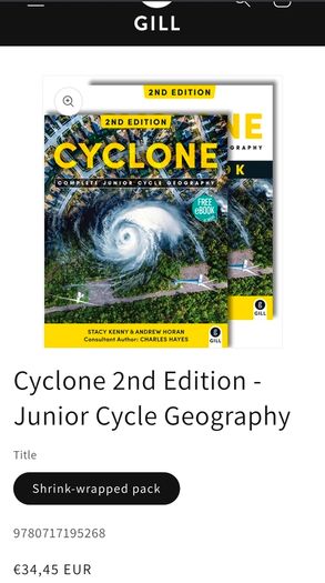 Cyclone SET (2nd Edition) - Junior Cycle Geography